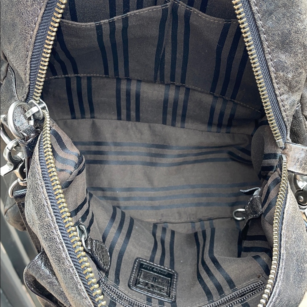 🖤🩶Frye Elaine Satchel Crossbody Bag - Picture 12 of 14